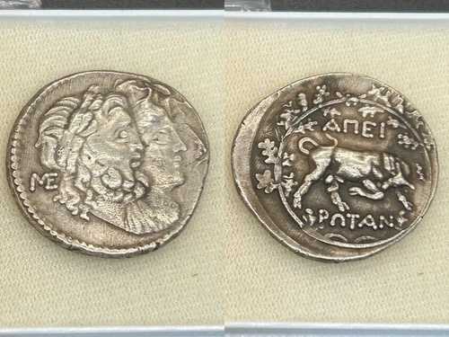 (14.0g) 古代エピロス同盟エピロス・ドドナ純銀貨 非常に希少!! #P60