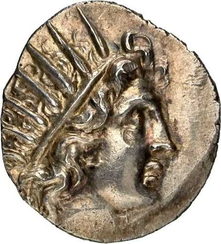 ドラクマ 125-88 BC カリア島 ロードス NGC AU 銀貨 エクセレント (1769)-