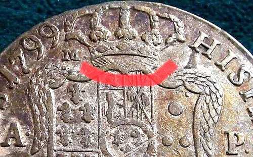 ナポリ王国。フェルドIVプレート、120グリット、1799年製、マグリオッカ377a、非常に希少なR3｜WORLD RESOURCE【QUEEN店】