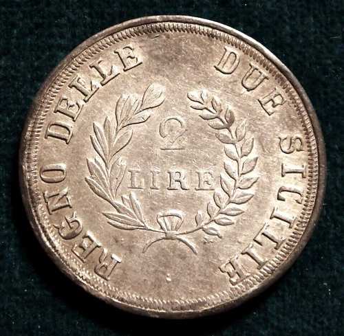 ナポリ王国/両シチリア ミュラ 2リラ 1813年 銀貨 エクセレント｜WORLD RESOURCE【QUEEN店】