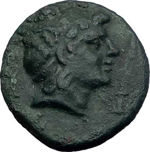ペルセウス 紀元前179年 マケドニア王 希少 R2 本物 古代ギリシャコイン イーグル i63494