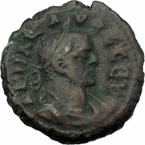 PROBUS 277AD アレクサンドリア エジプト イーグル 本物 古代ローマコイン i45583