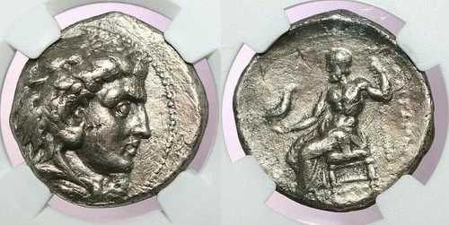 アレクサンダー3世、古代ギリシャ硬貨 NGC Ch F. AR テトラドラクマ。A931｜WORLD RESOURCE【QUEEN店】
