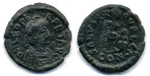 非常に珍しい、レオ（457-474年）の大型AE2、SALVS R-PVRLCA付き、チェルソン造幣局、ローマエンブレム｜WORLD RESOURCE【QUEEN店】