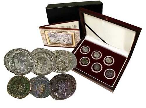 ローマ帝国の崩壊：ガリア帝国（6枚入りコインボックス）ED 102,300円