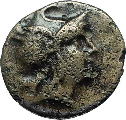 フィリップ5世または6世アンドリスコス紀元前200年希少R1古代ギリシャコインペルセウスハルパi66023