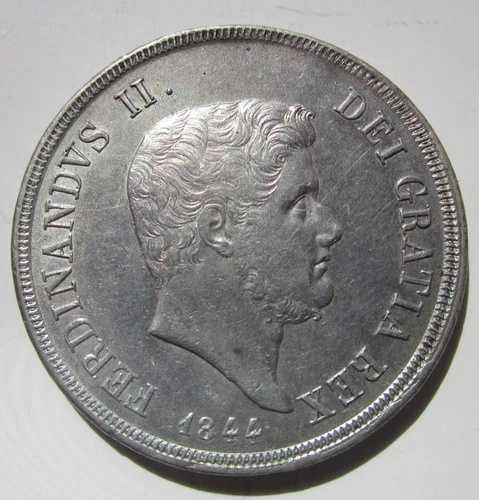 *ナポリ王国、フェルディナンド2世（1830-1859）：120グラナ1844-
