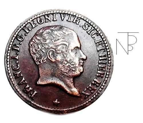ナポリ-両シチリア（ブルボン家のフランソワ1世）1 トルネーゼ 1827-