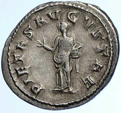 OTACILIA SEVERA フェリペ 1 世の妻 248AD 古代ローマの銀貨ピエタス i110044｜WORLD RESOURCE【QUEEN店】
