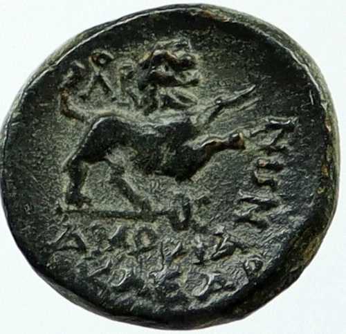 アモリオン アモリウム フリギア 本物 古代 紀元前133年 ギリシャコイン キュベレー ライオン i117939｜WORLD RESOURCE【QUEEN店】