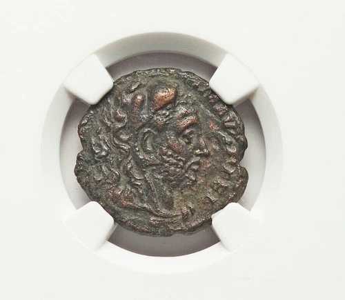 西暦177-192年 ローマ皇帝コンモドゥスAE（23mm、7.82g、11h）NGC XF 4/5-2/5