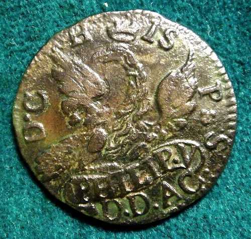 パレルモ ヴィットリオ アメデオ 2 世 グラノ 1719 スペイン占領 (フィリップ 5 世) 非常に珍しい-