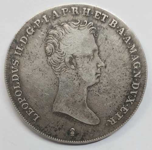 フィレンツェ大公国トスカーナ希少フランチェスコネ1834レオポルド2世