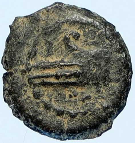 ヘロデ・アルケラオス 聖書のエルサレム ユダヤ人の古代ギリシャのコイン ガレー船 i98677