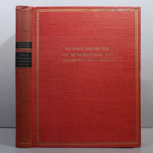 DIE M?NZBILDNISSE VON MAXIMINUS BIS CARINUS Richard Delbrueck - 希少なローマコイン