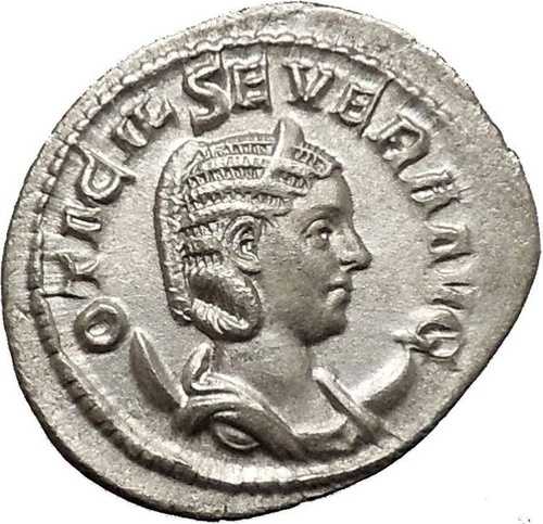 フィリップ1世の妻オタシリア・セウェラ、アラブ銀貨、古代ローマ忠誠コイン、i52056