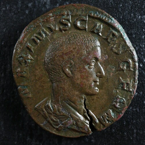 Maximus as Caesar Sestertius 236-238 Rome RIC 13 i 2 つの規格 (Signa)｜WORLD RESOURCE【QUEEN店】