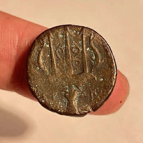 フィリップ5世 ペルセウス マケドニア王 川の神 トライデント 古代ギリシャコイン 完璧 110,000円