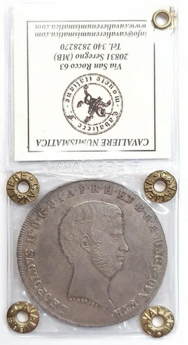 フィレンツェ大公国トスカーナ美しいフランチェスコネ1858専門家の意見spl/sq.fdcナイト- 110,000円