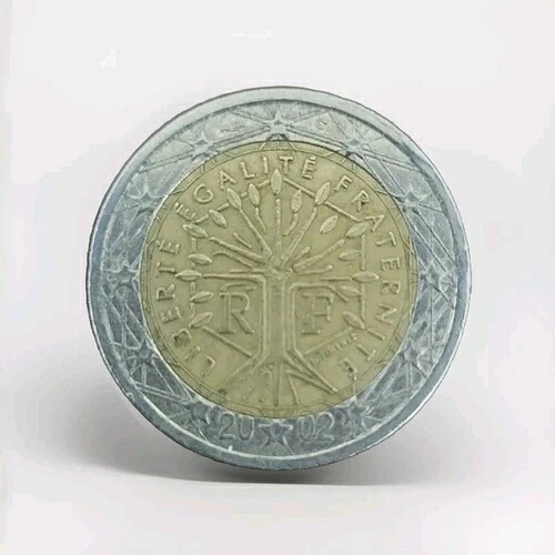 2002 2 EURO (生命の樹) エラー-