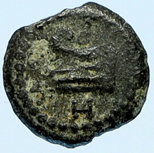 ヘロデ・アルケラオス 聖書のエルサレム ユダヤ人の古代ギリシャのコイン ガレー船 i98689