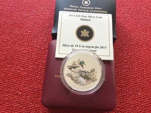 2013年 10ドル 純銀貨 - マラード