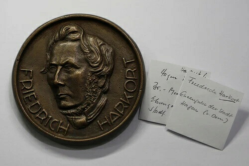 Gro?e Bronzegu?medaille o.J. (v. ハンス・ドーン).産業と政治家フリードリ