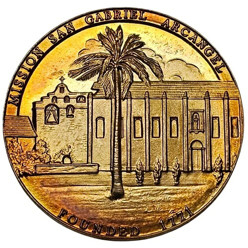 1771年 サンガブリエル伝道団 大天使十字章 カリフォルニア勲章 芸術勲章 MM4