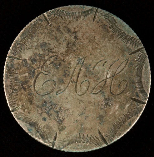 1857年 自由の女神座像クォーター LOVE TOKEN \