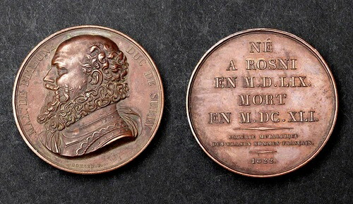 マックス・ド・ベテューヌ・シュリー公爵。偉大なフランス人。1822年。銅版画 46,200円