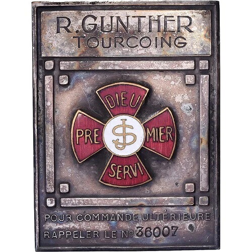 [#399981] フランス、プラーク、Publicitaire、Raoul Gunther Tourcoing、メタル、オーストラリア