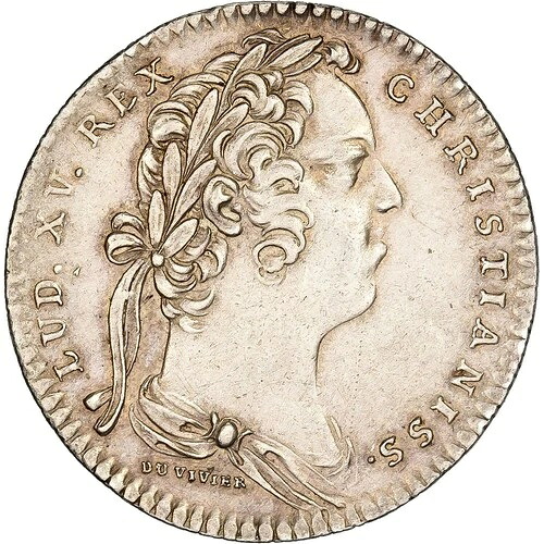 [#1525881] フランス、トークン、ルイ 15 世、アンジュー、ノブレス、ヴィル ダンジェ、シルバー、デュブ