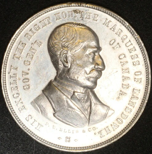 カナダ オンタリオ州 ストラトフォード 総督 ランズダウン メダル ルルー 1775 38,610円
