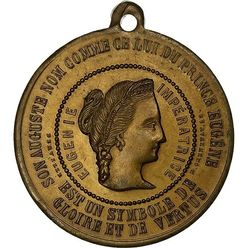 [#1503802] フランス、メダル、Banquet de la Sainte Eug?nie、1853年、真鍮??、オーストラリア