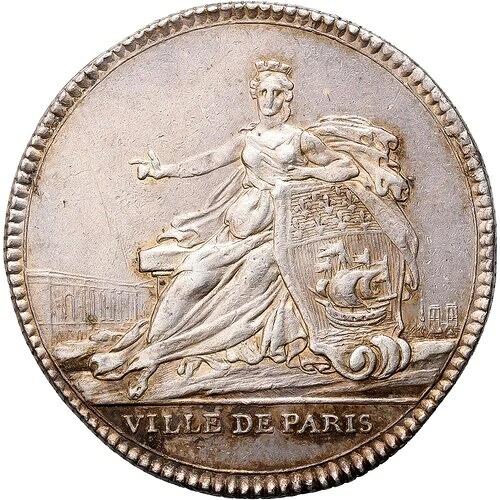 [#398570] フランス、トークン、J-B エリー・カミュ・ド・ポンカレ・ド・ヴィアルム、プレヴォ・ド・パ、r