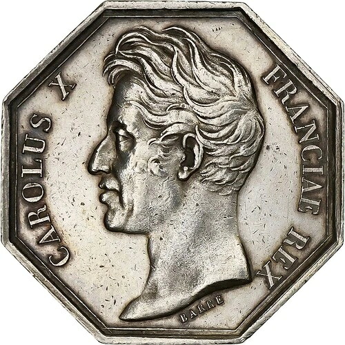 [#1510332] フランス、トークン、シャルル 10 世、ボルドー商務庁舎、1826 年、シルヴ