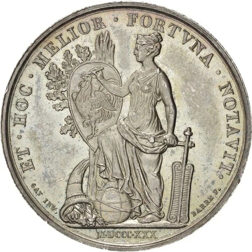 [#401170] フランス、トークン、公証人、1830年、バレ、MS、シルバー、ルルージュ：172