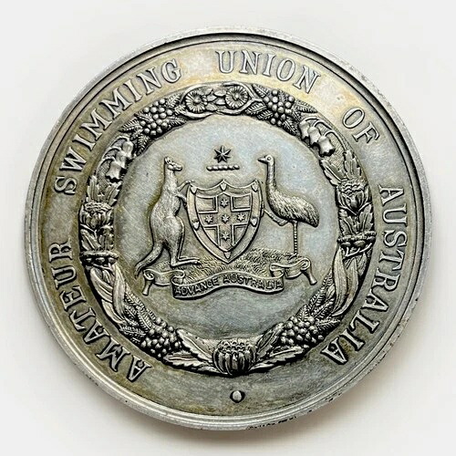 2#1928 オーストラリアアマチュア水泳連盟_低飛び込み_T.H.モリス (V) シルバー 56g 61,105円