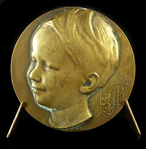 ベルギー王室勲章 ベルギー国王ボードゥアン王子 子ラウ 1933年