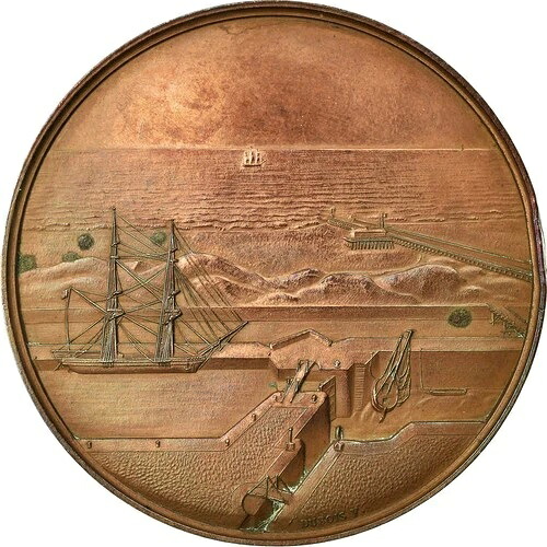 [#711427] フランス、勲章、ルイ・フィリップ・イール、ポール・ド・カレー、1842年、デュボワF.、MS