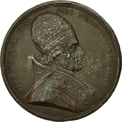 [#552306] フランス、勲章、Visite du pape Pie VII ? la Monnaie des M?dailles、1805