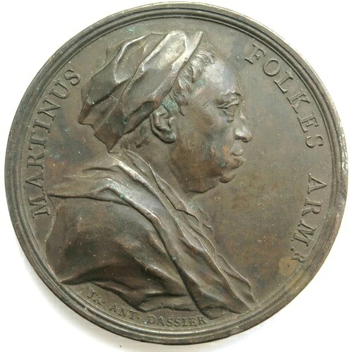 [R2340] メダル 1740、イギリス、マーティン・フォルクス