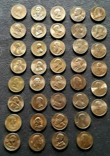 （38）米国造幣局大統領メダル34mm、90％銅、平和/就任メダル