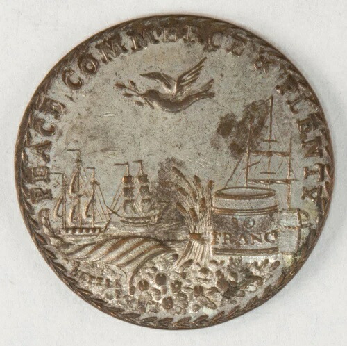 1801年アミアン条約予備条約イギリス・フランス勲章