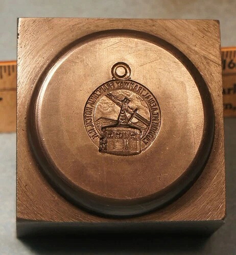 1950年 キャノン MT 空中トラムウェイ キーフォブ スチール製スタンピングダイ フランコニア NH RH237