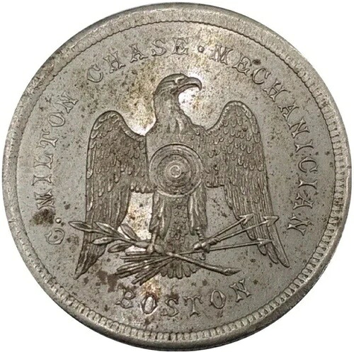 （1895）ボストン MA ボス 9gs マジシャン C ミルトン チェイス マーチャント トークン 56,100円
