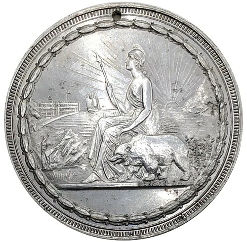 (1894) サンフランシスコ CA SH 7-27al (R-5) 真冬博覧会 SCD