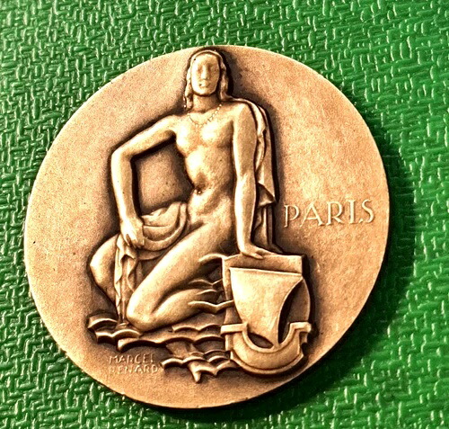 裸の男 /マルセル・ルナール/フランス・アール・デコ ブロンズメダル 30 mm 56,100円