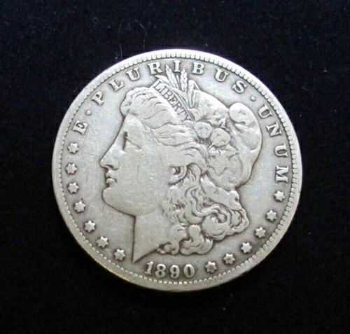 1890年 - CC モルガン銀貨 - F 詳細（小さなへこみ）