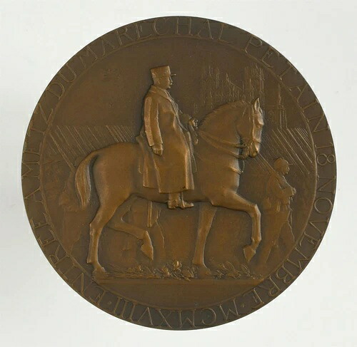 1922年 フランス元帥フィリップ・ペタン メス入城 フランス第三共和国勲章 56,100円